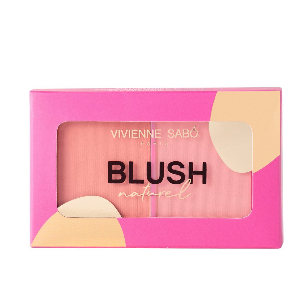 Skaistalai Vivienne Sabo Blush palette Naturel, 6 g, 02 Pink цена и информация | Bronzantai, skaistalai | pigu.lt