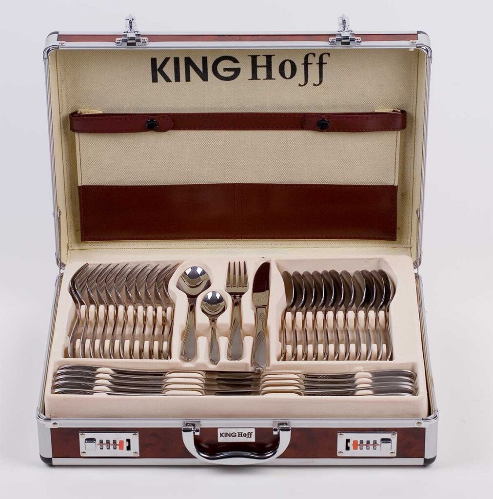 KingHoff Stalo įrankių rinkinys, 72 vnt. kaina ir informacija | Stalo įrankiai | pigu.lt