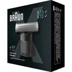 Keičiamas skustuvo peiliukas Braun Series X, 1 vnt. kaina ir informacija | Skutimosi priemonės ir kosmetika | pigu.lt