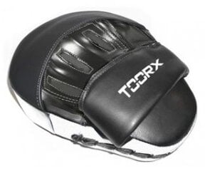 Handpad TOORX BOT-038 Black/white eco leather цена и информация | Боевые искусства | pigu.lt