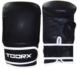 Boxing bag gloves TOORX JAGUAR S/M black eco leather цена и информация | Боевые искусства | pigu.lt