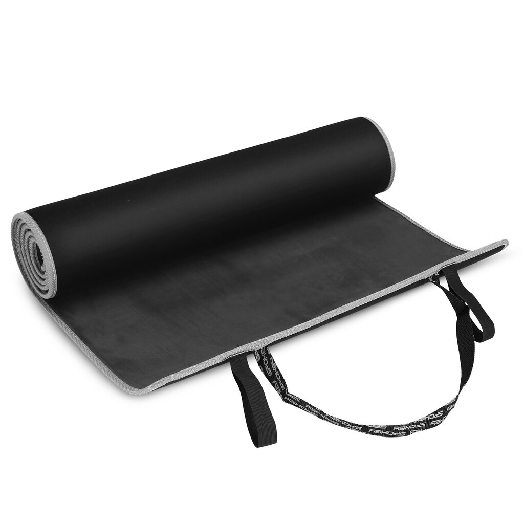 Gimnastikos kilimėlis Spokey Flezmat 180x60, juodas kaina ir informacija | Kilimėliai sportui | pigu.lt