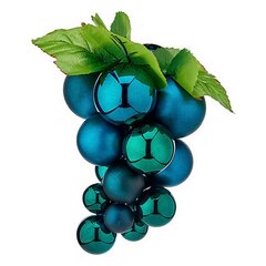 Ёлочные шарики Маленький виноград Синий Пластик цена и информация | Рождественские украшения | pigu.lt