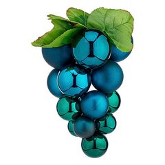 Ёлочные шарики Маленький виноград Синий Пластик цена и информация | Рождественское украшение CA1031, 10 см | pigu.lt