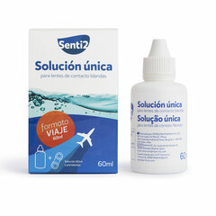 Чистящая жидкость Senti2 Única 60 ml Гиалуроновая кислота Водный раствор цена и информация | Аксессуары для очков и линз | pigu.lt