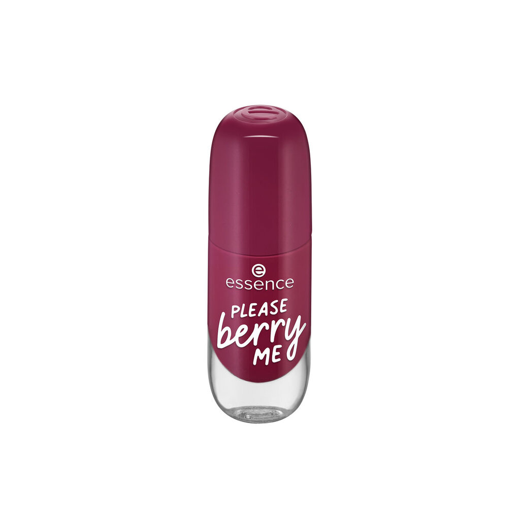 Nagų lakas Essence Gel Nail Nº 20-please berry me 8 ml kaina ir informacija | Nagų lakai, stiprintojai | pigu.lt