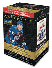 Ledo ritulio kortelės Upper Deck Artifacts Hockey 2021/2022 Blaster Box kaina ir informacija | Kolekcinės kortelės | pigu.lt