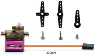 MG90S Micro Servomotor kaina ir informacija | Išmanioji technika ir priedai | pigu.lt