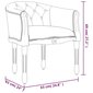 Valgomojo kėdė vidaXL, ruda kaina ir informacija | Virtuvės ir valgomojo kėdės | pigu.lt