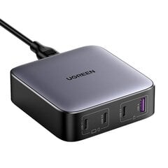 Ugreen CD328 Nexode 3x USB-C, USB-A, GaN, 100 Вт (black) цена и информация | Адаптеры, USB-разветвители | pigu.lt