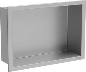 Mexen X-Wall-R įleidžiama sieninė lentyna, 30x20 cm, Inox цена и информация | Аксессуары для ванной комнаты | pigu.lt