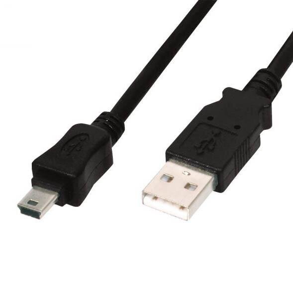 Laidas Sbox USB-MINI-2, USB A - Mini USB B, 1.8 m kaina ir informacija | Kabeliai ir laidai | pigu.lt