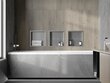 Mexen X-Wall-R įleidžiama sieninė lentyna, 30x30 cm, Inox цена и информация | Vonios kambario aksesuarai | pigu.lt