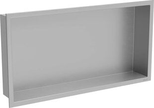 Mexen X-Wall-R įleidžiama sieninė lentyna, 60x30 cm, Inox цена и информация | Аксессуары для ванной комнаты | pigu.lt