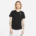 Nike marškinėliai moterims NSW TEE CLUB, juodi