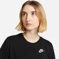 Nike marškinėliai moterims NSW TEE CLUB, juodi kaina ir informacija | Marškinėliai moterims | pigu.lt