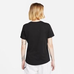 Nike marškinėliai moterims NSW TEE CLUB, juodi kaina ir informacija | Marškinėliai moterims | pigu.lt