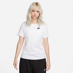 Женская футболка Nike NSW TEE CLUB, белая цена и информация | Футболка женская | pigu.lt