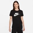 Nike marškinėliai moterims NSW TEE ESSNTL ICN FTRA, juodi