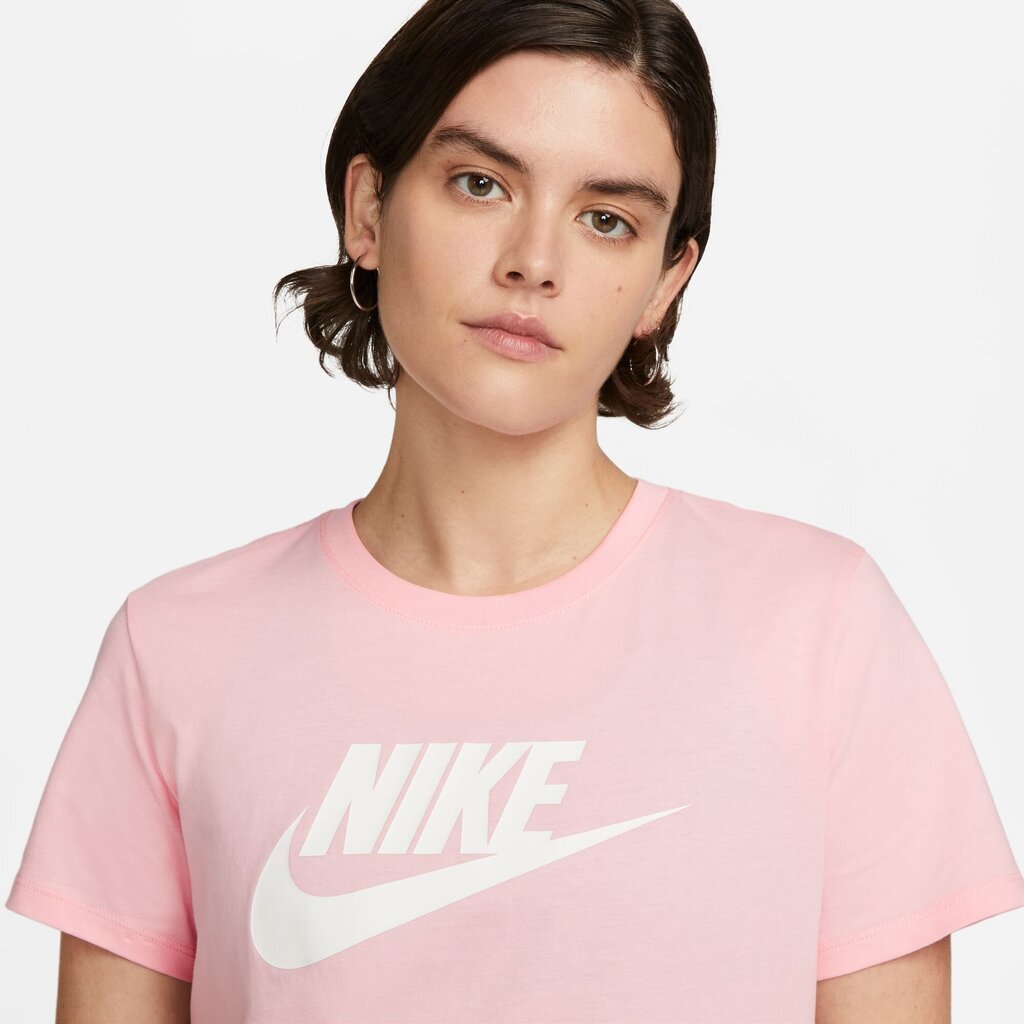 Nike marškinėliai moterims NSW TEE ESSNTL ICN FTRA, rožiniai цена и информация | Marškinėliai moterims | pigu.lt