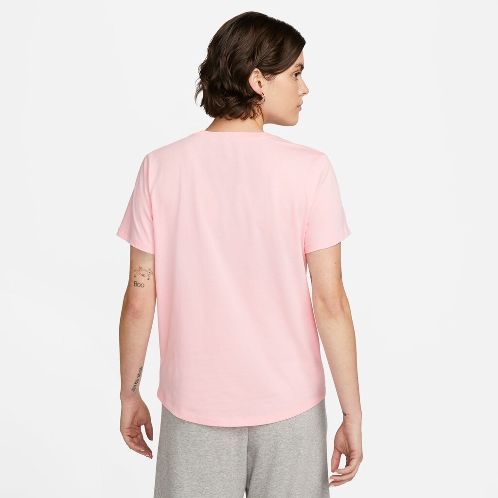 Nike marškinėliai moterims NSW TEE ESSNTL ICN FTRA, rožiniai цена и информация | Marškinėliai moterims | pigu.lt