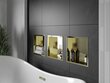 Mexen X-Wall-R įleidžiama sieninė lentyna, 30x30 cm, Gold kaina ir informacija | Vonios kambario aksesuarai | pigu.lt