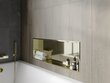Mexen X-Wall-R įleidžiama sieninė lentyna, 90x30 cm, Gold цена и информация | Vonios kambario aksesuarai | pigu.lt
