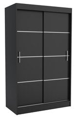 Шкаф Brent Windsor 100, черный цена и информация | Шкафы | pigu.lt