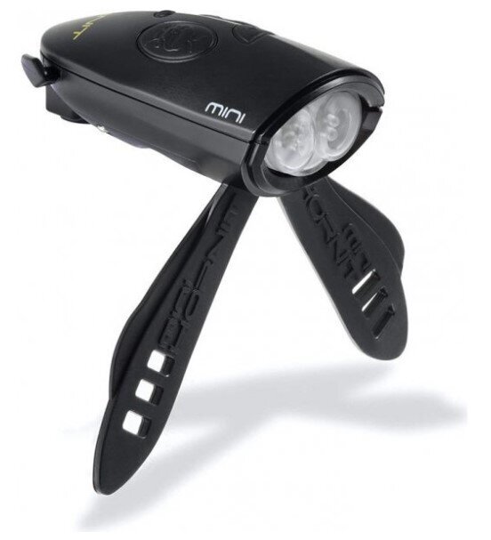Dviračio priekinis žibintas Hornit Mini Black 5353BLBL, juodas kaina ir informacija | Žibintai ir atšvaitai dviračiams | pigu.lt