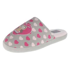 Тапочки для девочек Beppi Grey, серые цена и информация | Детские тапочки, домашняя обувь | pigu.lt
