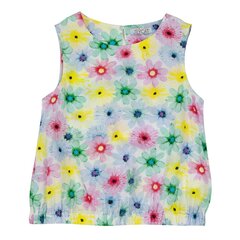 Tоп с цветочным принтом JEYCAT Fantasy цена и информация | Рубашки для девочек | pigu.lt