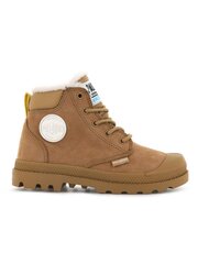 Aulinukai vaikams Palladium Pampa Hi Cuff Wps Oz, rudi kaina ir informacija | Aulinukai vaikams | pigu.lt