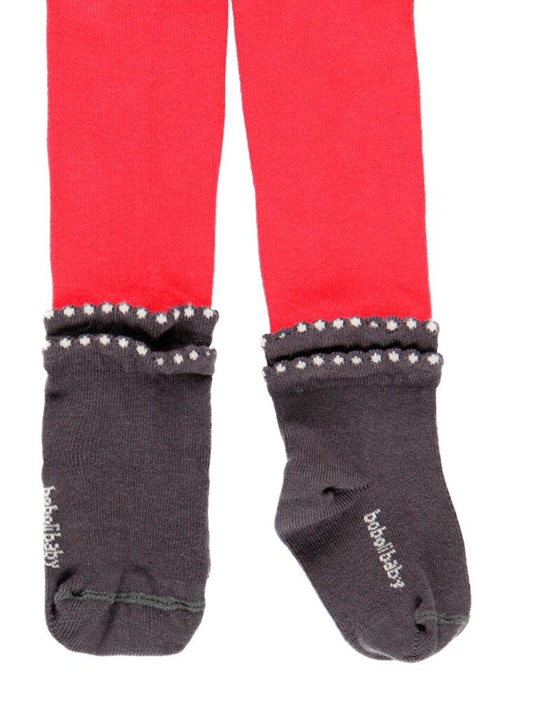 Kojinės mergaitėms Boboli Ruby Red, raudonos цена и информация | Kojinės, pėdkelnės mergaitėms | pigu.lt
