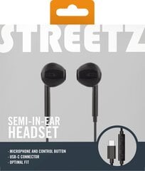 Streetz HL-W110 цена и информация | Теплая повязка на уши, черная | pigu.lt