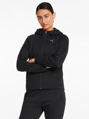 Женская толстовка PUMA Evostripe Full-Zip, черная цена и информация | Женские толстовки | pigu.lt