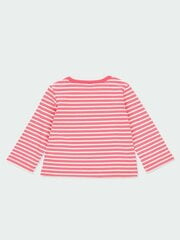 Marškinėliai mergaitėms Boboli Stripes Red, raudoni kaina ir informacija | Marškinėliai mergaitėms | pigu.lt
