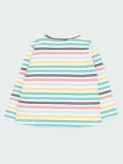 Детская футболка BOBOLI Stripes Multicolor цена и информация | Рубашки для девочек | pigu.lt