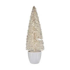 Новогодняя ёлка Средний Белый (10 x 33 x 10 cm) цена и информация | Рождественские украшения | pigu.lt