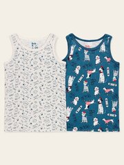 Футболка для мальчика BOBOLI Organic Print, 2 шт. цена и информация | Нижнее белье для мальчиков | pigu.lt