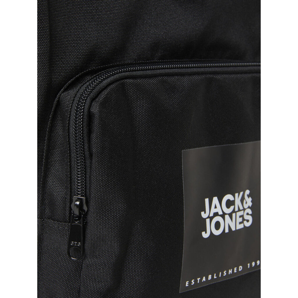 Laisvalaikio kuprinė Jack & Jones 12216068 Juoda kaina ir informacija | Kuprinės mokyklai, sportiniai maišeliai | pigu.lt