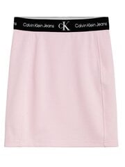 Юбка CALVIN KLEIN Logo Tape Milano Jersey, розовая цена и информация | Юбки | pigu.lt
