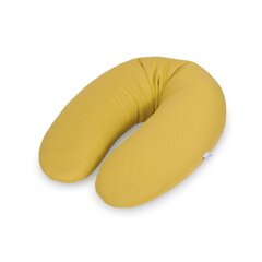 Подушка для кормления CebaBaby Flexi multi Caro, желтая, 190 см цена и информация | Подушки для беременных и кормящих | pigu.lt