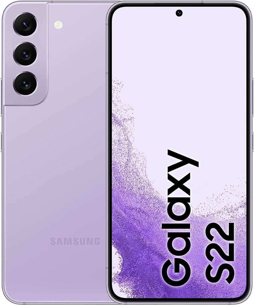 Samsung Galaxy S22 5G 8/128GB SM-S901BLVDEUB Purple kaina ir informacija | Mobilieji telefonai | pigu.lt