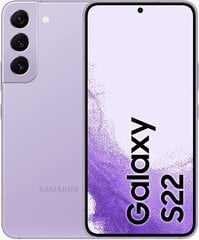 Samsung Galaxy S22 5G 8/256GB Purple SM-S901BLVGEUB цена и информация | Мобильные телефоны | pigu.lt