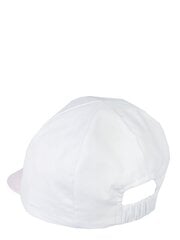 Детская кепка JAMIKS Calla, белая / розовая цена и информация | Шапки, перчатки, шарфы для девочек | pigu.lt