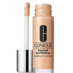 Drėkinamasis makiažo pagrindas Clinique Beyond Perfecting Concealer + Foundation 30 ml 8.25 kaina ir informacija | Makiažo pagrindai, pudros | pigu.lt