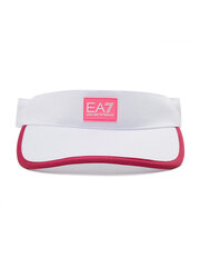 Kepurė moterims EA7, balta kaina ir informacija | Kepurės moterims | pigu.lt