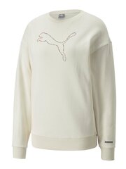 PUMA Better Crew Fl White цена и информация | Женские толстовки | pigu.lt