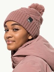 Женская шапка JACK WOLFSKIN Lorelei Beanie Afterglow цена и информация | Женские шапки | pigu.lt