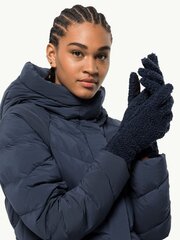 Женские перчатки JACK WOLFSKIN High Cloud Night Blue цена и информация | Женские перчатки | pigu.lt